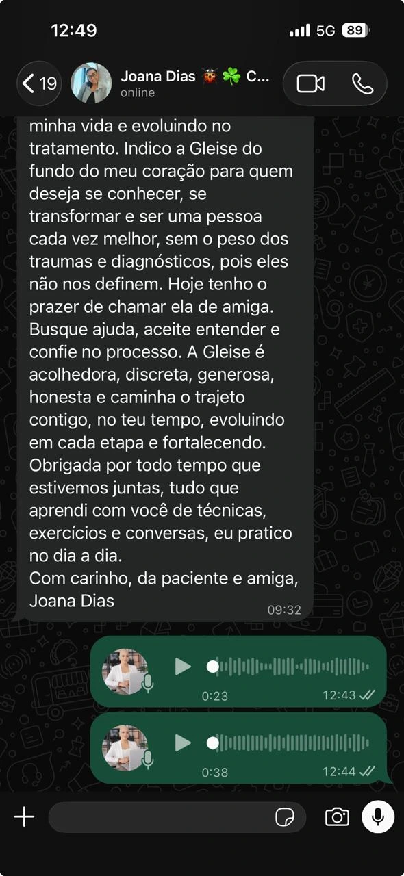 Imagem do relato 7, disponível para ampliar e ler.